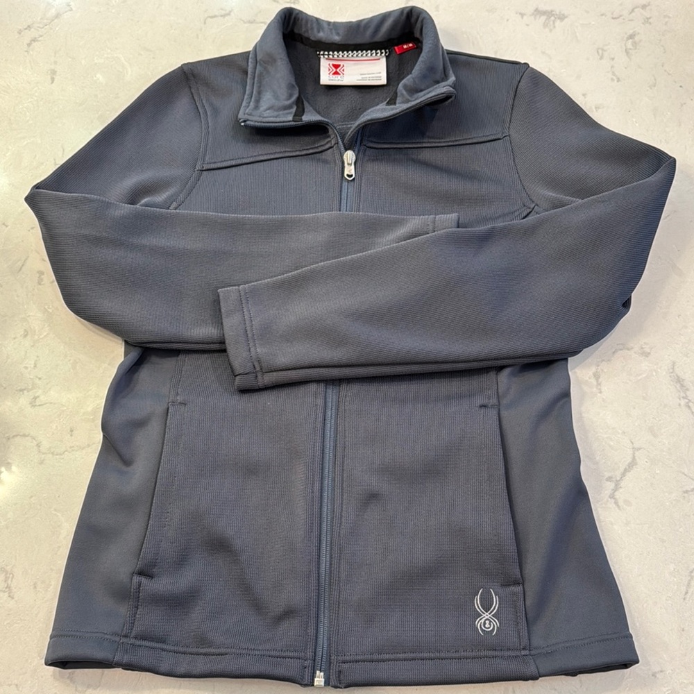 Spyder Gray Fleece Jacket